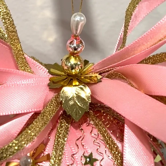 Vintage repurposed holiday Christmas ornament - Picture 6 of 10